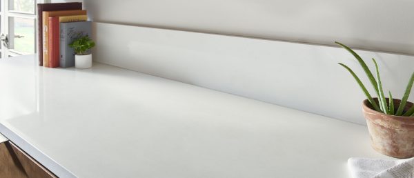 Arctic White Q Surface in Hallway