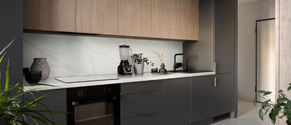 Calacatta Elysio Q Surface in Kitchen