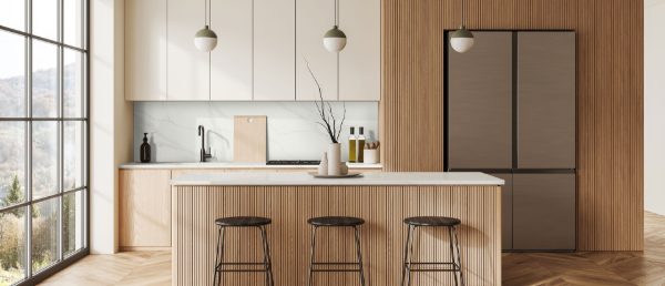 Calacatta Elysio Q Surface in Kitchen Island