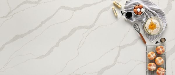 Calacatta Idillio Q Surface with a Culinary Vignette