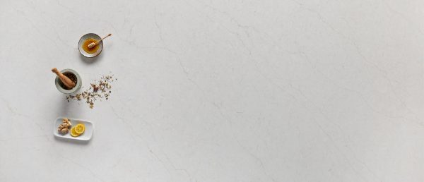 Calacatta Karmelo Quartz Countertop in a Culinary Vignette