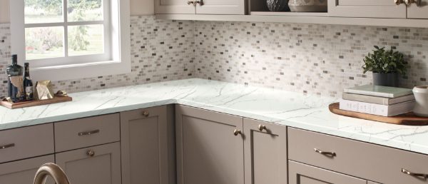 Calacatta Laza Q Surface in Kitchen
