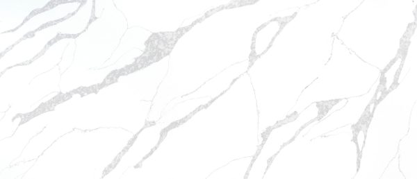 Calacatta Leon White Quartz Slab