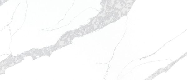 Calacatta Leon Quartz Slab Sample