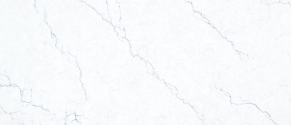 Calacatta Miraggio Cielo Quartz Sample