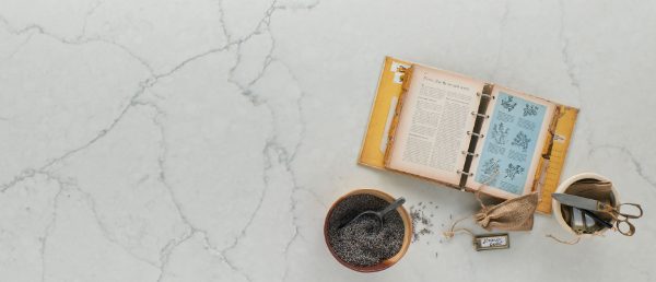 Calacatta Monaco Q Surface in a Culinary Vignette
