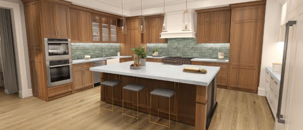 Calacatta Prado Q Surface in Kitchen