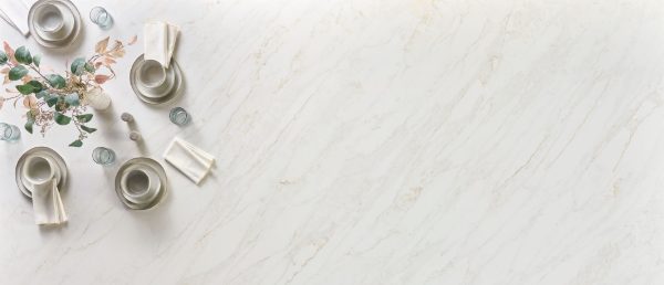 Calacatta Premata Q Surface with a Culinary Vignette