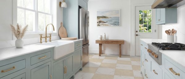 Calacatta Rusta in a room, photo by MSI