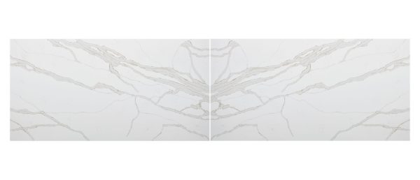 Calacatta Solessio Quartz Slab Sample
