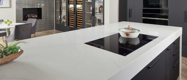 Calacatta Trevi Quartz Kitchen Countertop