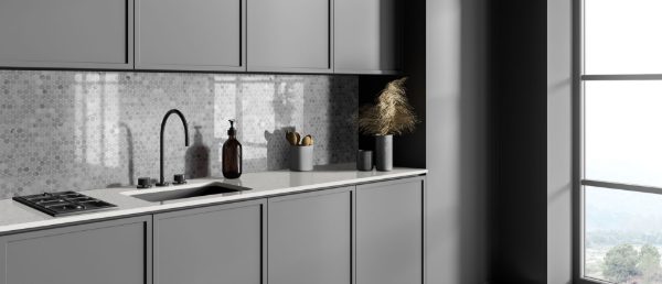 Carrara Miksa Q Surface kitchen