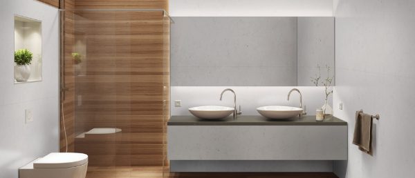 Carrara Morro Quartz Bathroom Counter