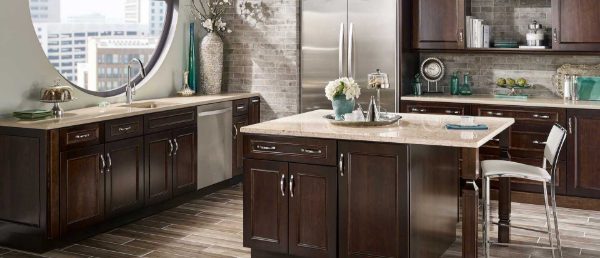 Chakra Beige Quartz Countertop in Kitchen