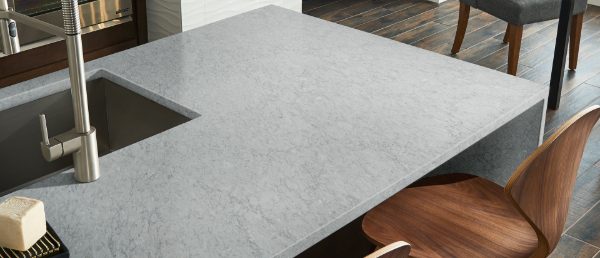 Galant Gray Quartz Countertop in Kitchen