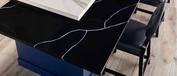 Marquina Midnight Q Surface in Kitchen