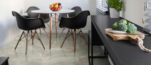Midnight Majesty Concrete Quartz Countertop Sample
