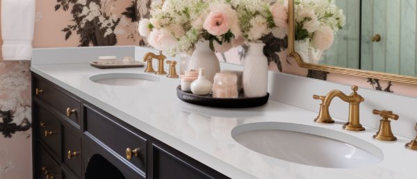 Stellar White Quartz Vignette